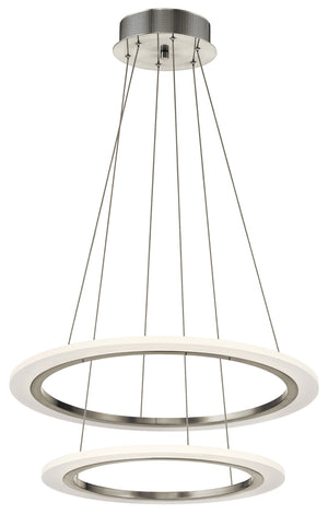 Kichler - 83670 - LED Pendant - Hyvo - Brushed Nickel