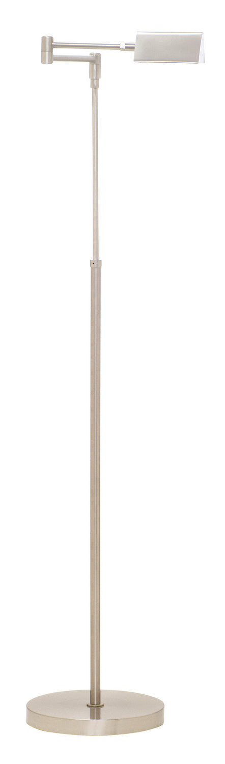 House of Troy - D100-SN - LED Floor Lamp - Delta - Satin Nickel