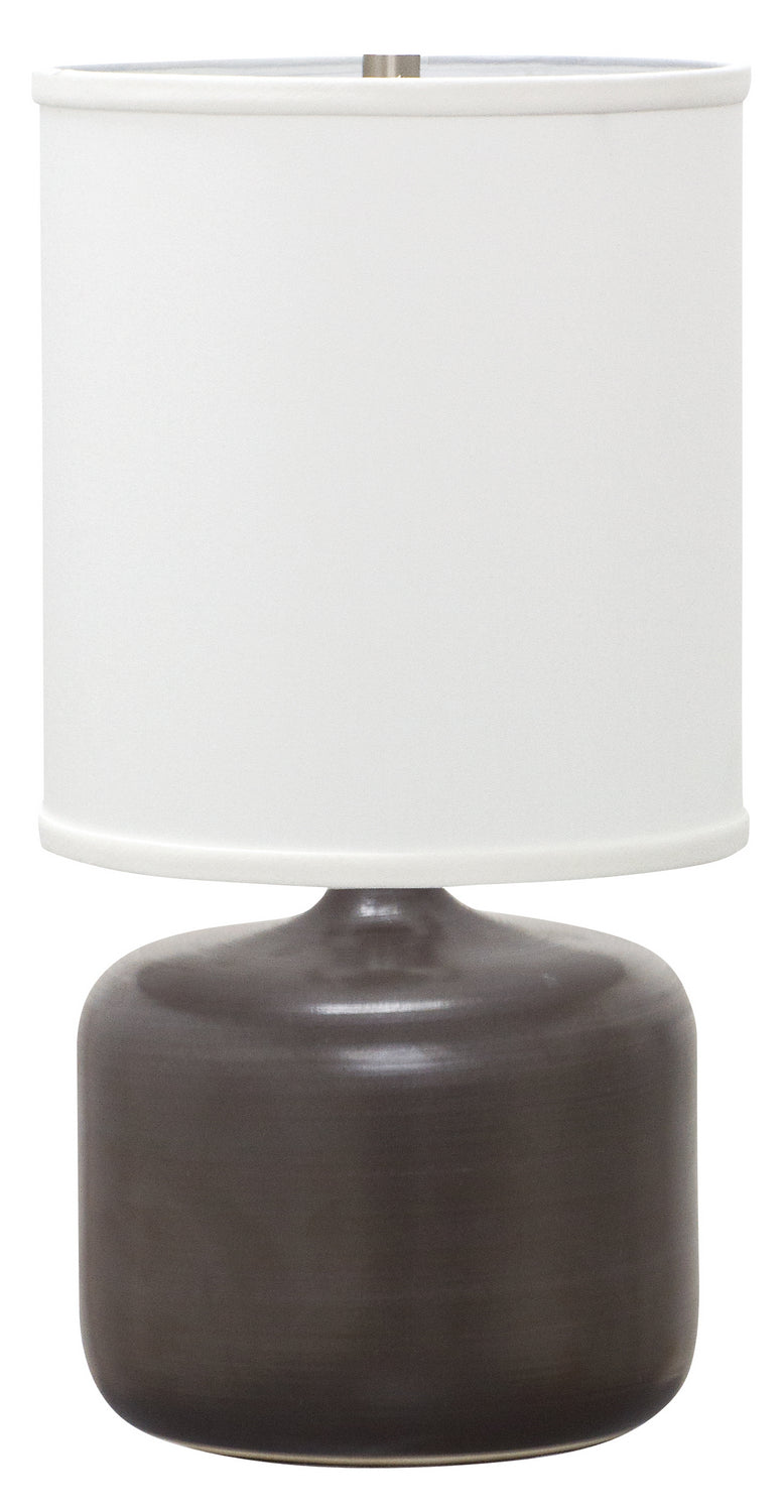 House of Troy - GS120-BM - One Light Table Lamp - Scatchard - Black Matte