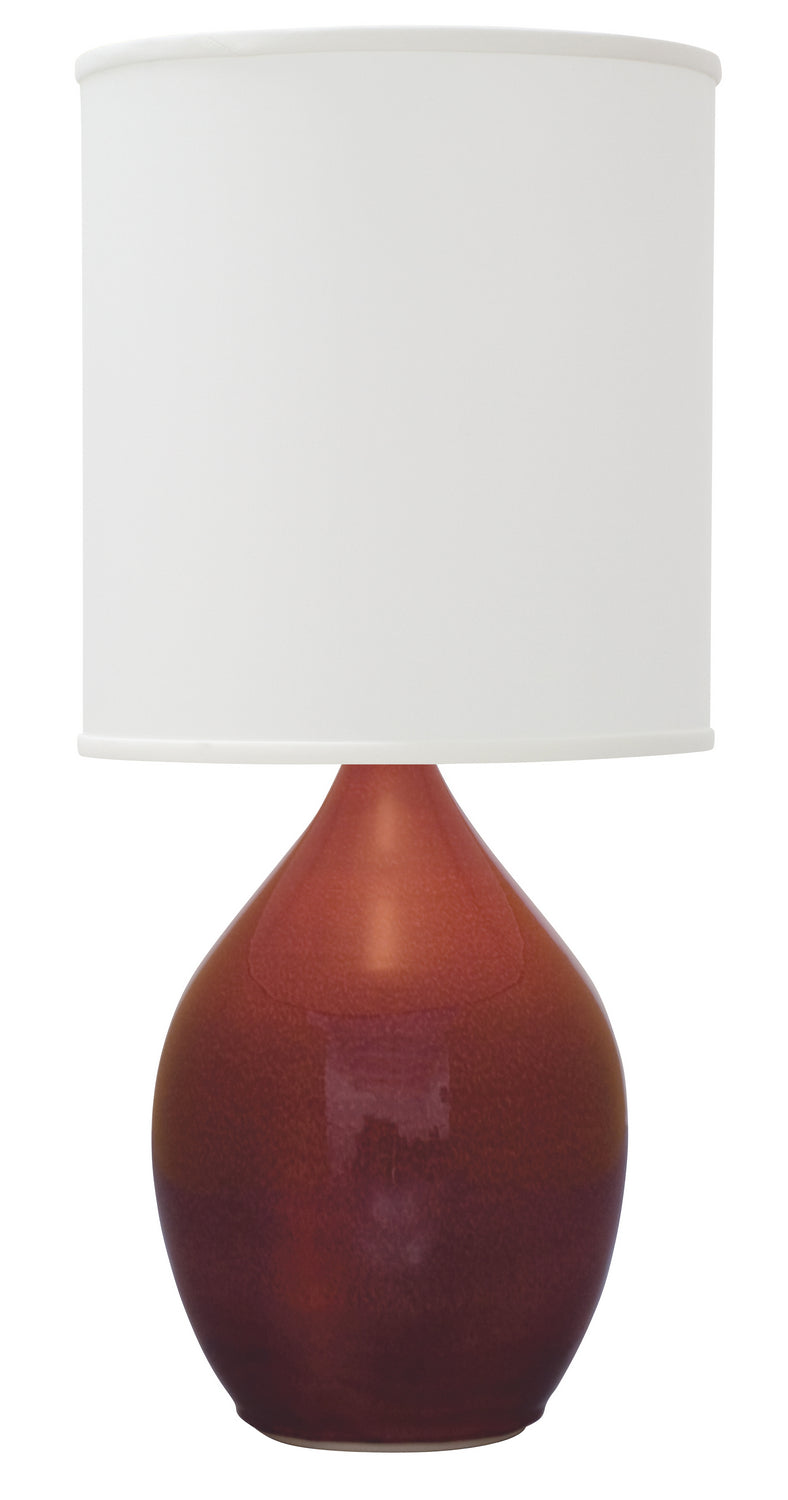 House of Troy - GS401-CR - One Light Table Lamp - Scatchard - Copper Red