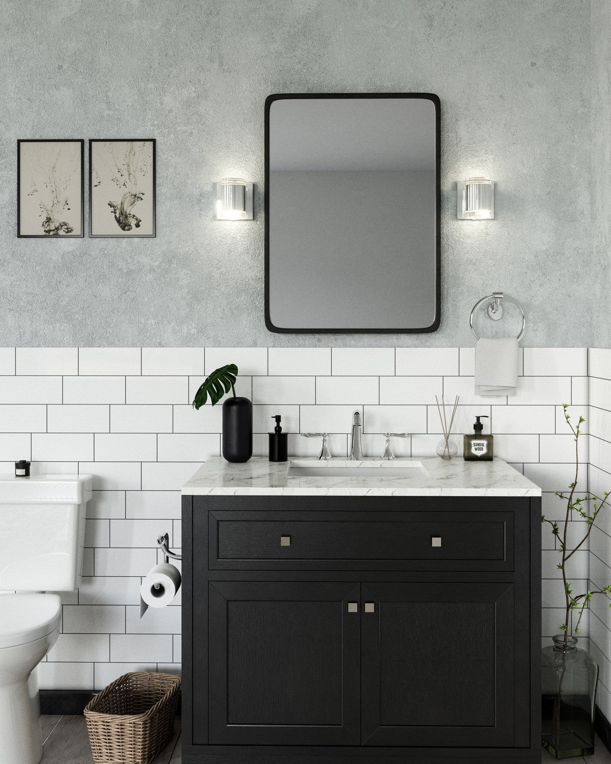 Kuzco Lighting - 601431BN-LED - LED Wall Sconce - Norfolk - Brushed Nickel