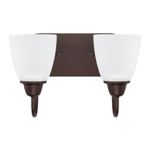 Capital Lighting - 115121BZ-337 - Two Light Vanity - Trenton - Bronze