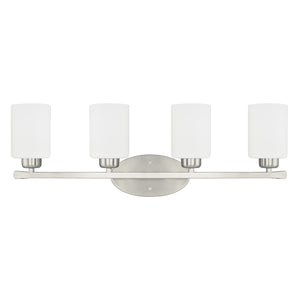 Capital Lighting - 115241BN-338 - Four Light Vanity - Dixon - Brushed Nickel