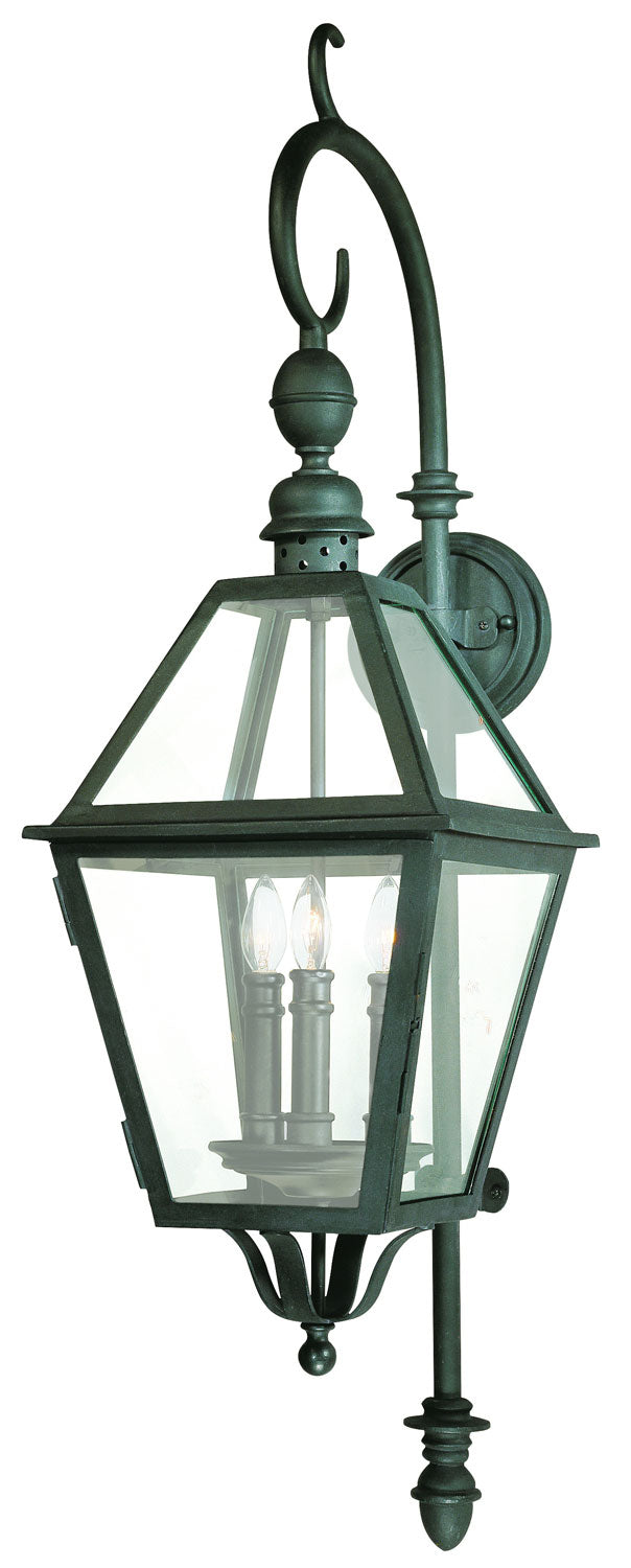 Troy Lighting - B9622-TBK - Three Light Wall Lantern - Townsend - Textured Black