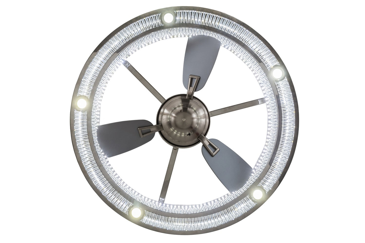 Meyda Tiffany - 165603 - LED Chandel-Air - Marquee - Polished Stainless Steel