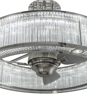 Meyda Tiffany - 165603 - LED Chandel-Air - Marquee - Polished Stainless Steel