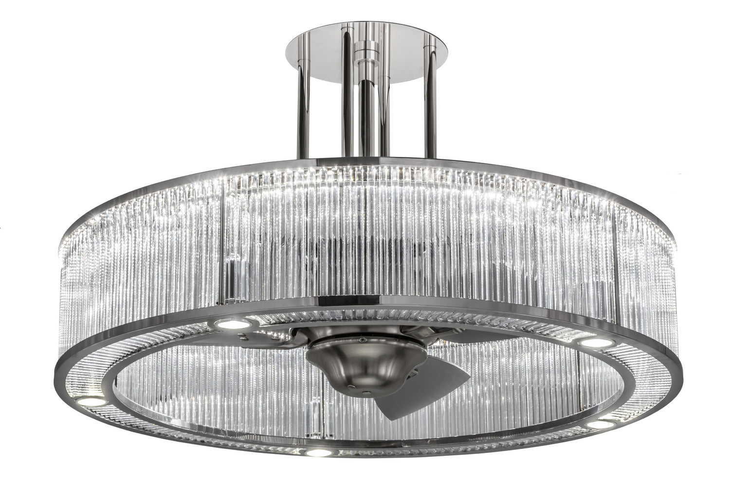 Meyda Tiffany - 165603 - LED Chandel-Air - Marquee - Polished Stainless Steel