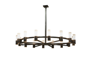 Meyda Tiffany - 165732 - 32 Light Chandelier - Farmington - Timeless Bronze