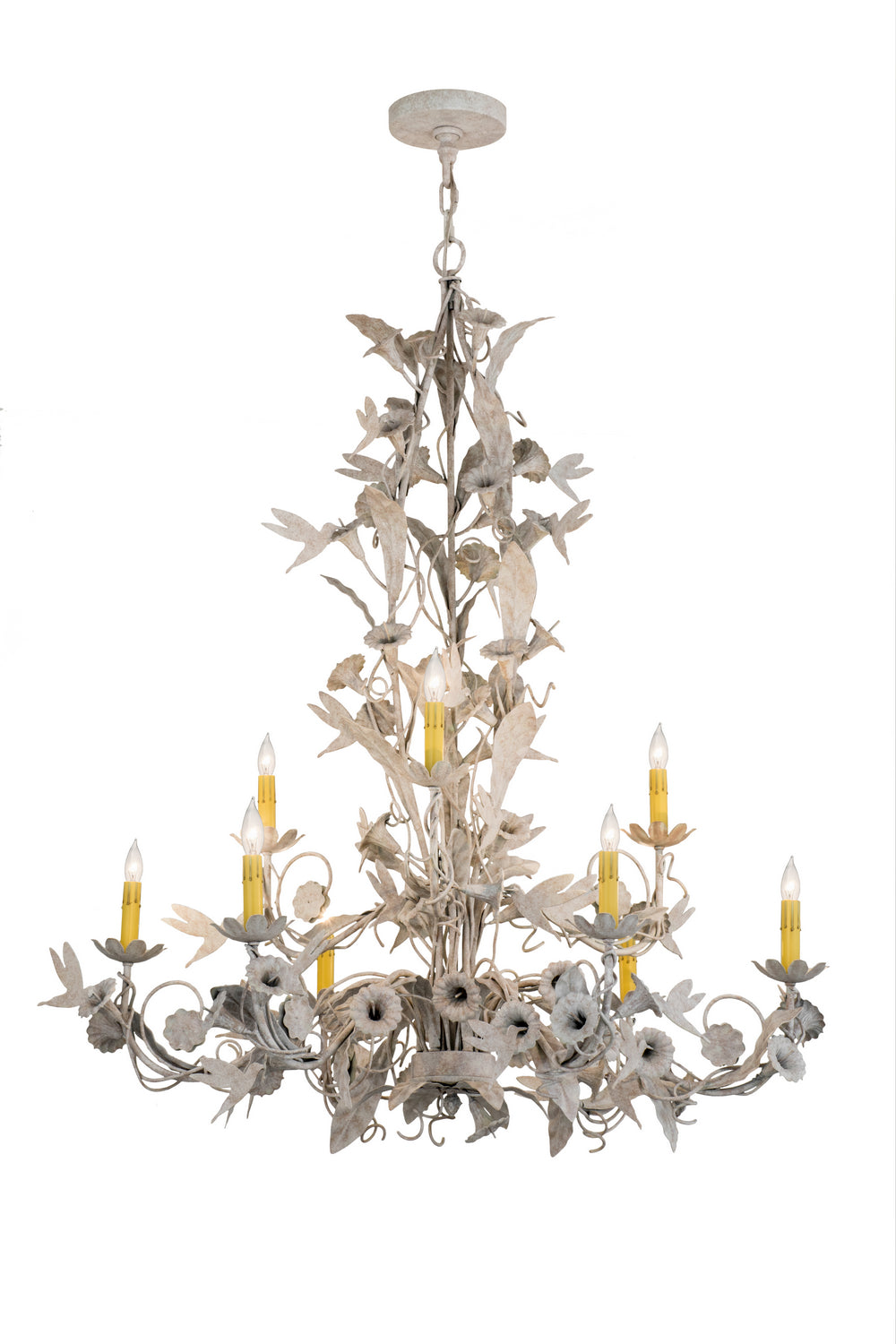 Meyda Tiffany - 167974 - Nine Light Chandelier - Le Printemps - Tuscan Ivory