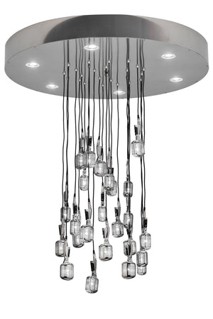 Meyda Tiffany - 170905 - 30 Light Pendant - Phonic - Chrome