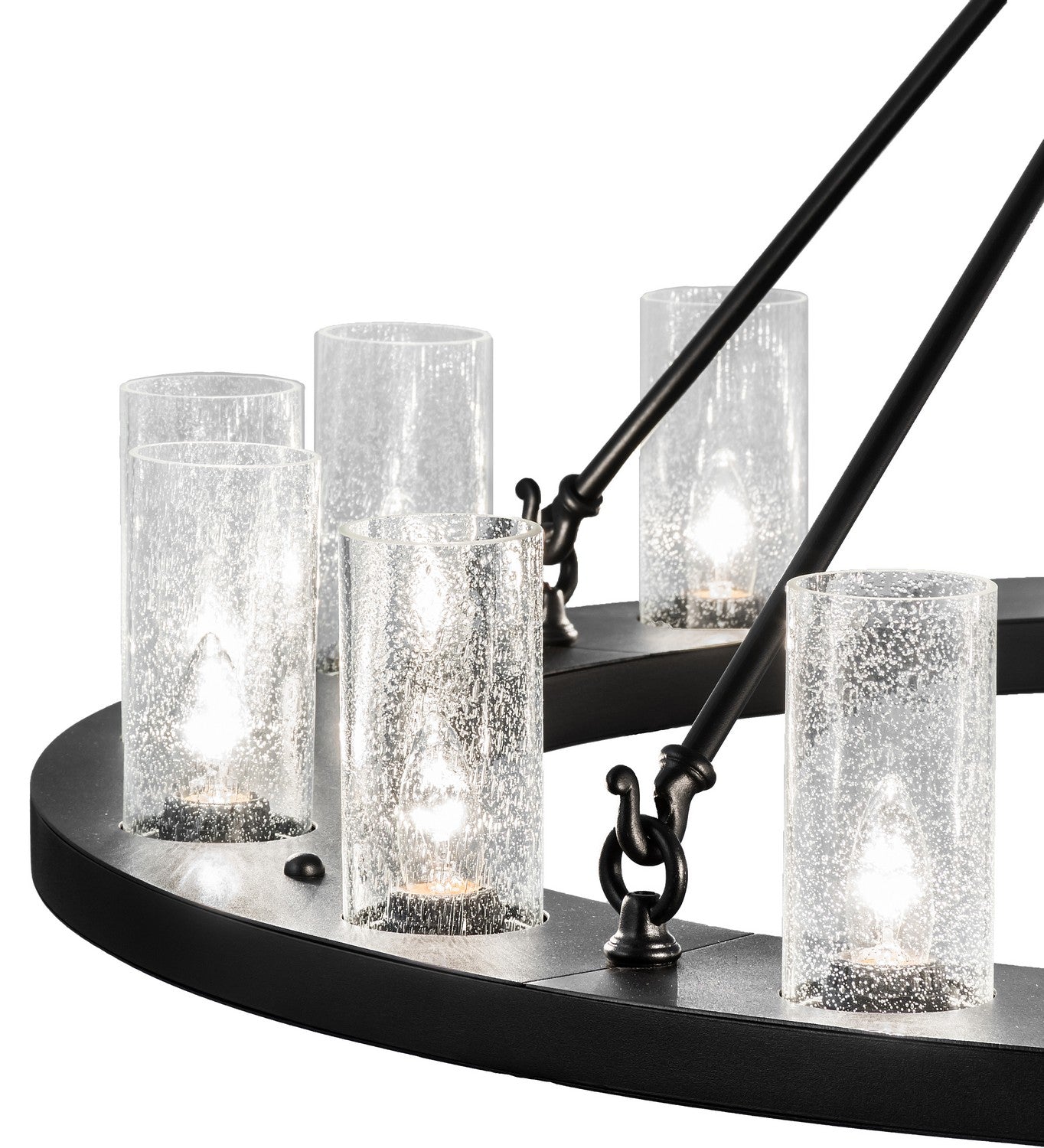 Meyda Tiffany - 172511 - 16 Light Chandelier - Loxley - Textured Black