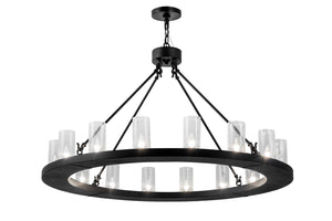 Meyda Tiffany - 172511 - 16 Light Chandelier - Loxley - Textured Black