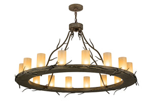 Meyda Tiffany - 172808 - 16 Light Chandelier - Loxley - Vintage Moss Patina