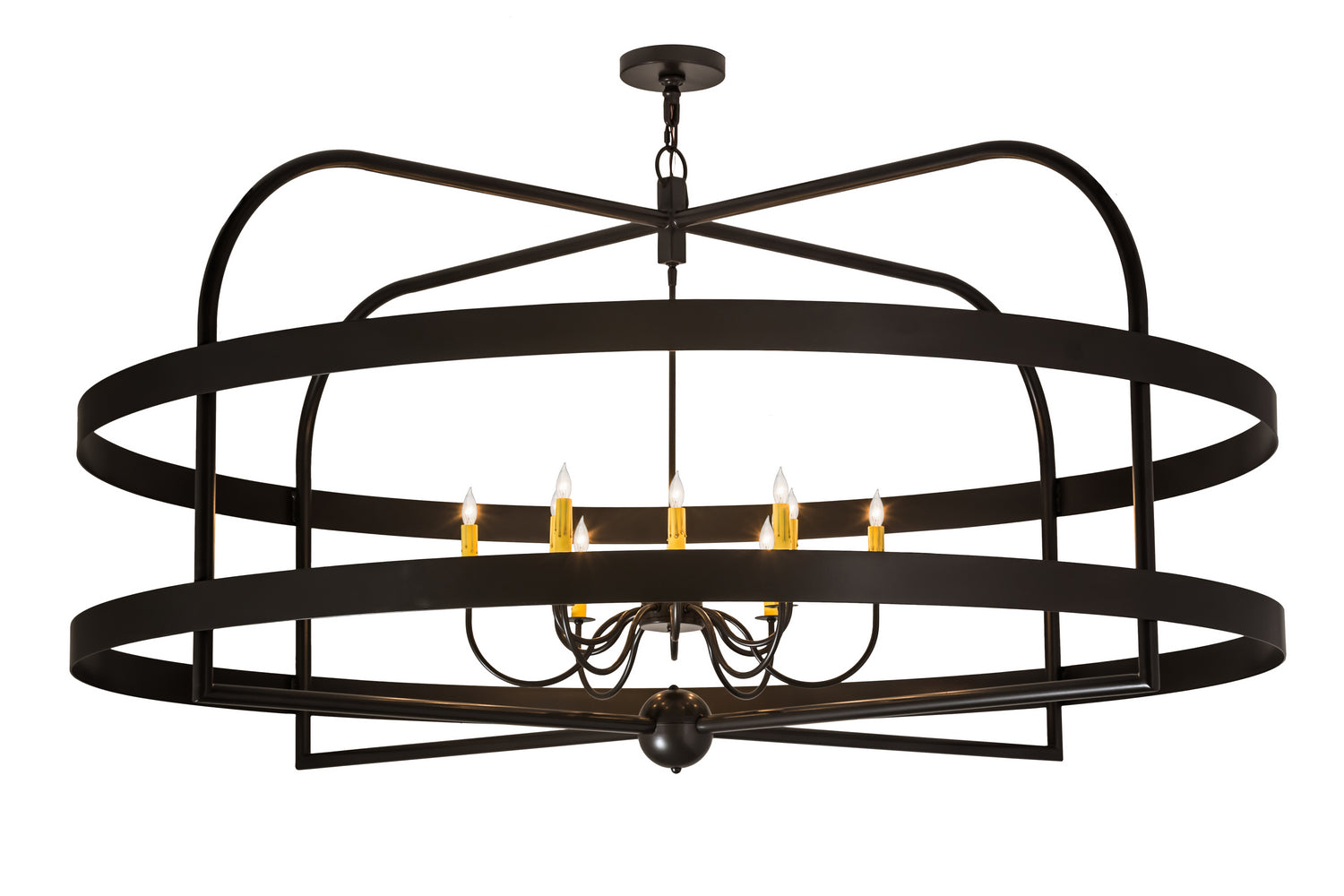 Meyda Tiffany - 173570 - 12 Light Chandelier - Aldari - Timeless Bronze