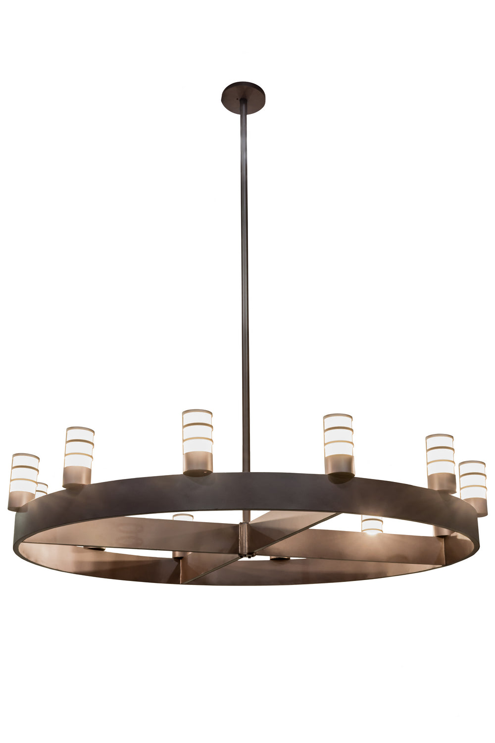 Meyda Tiffany - 173951 - 12 Light Chandelier - Molle - Cafe Noir