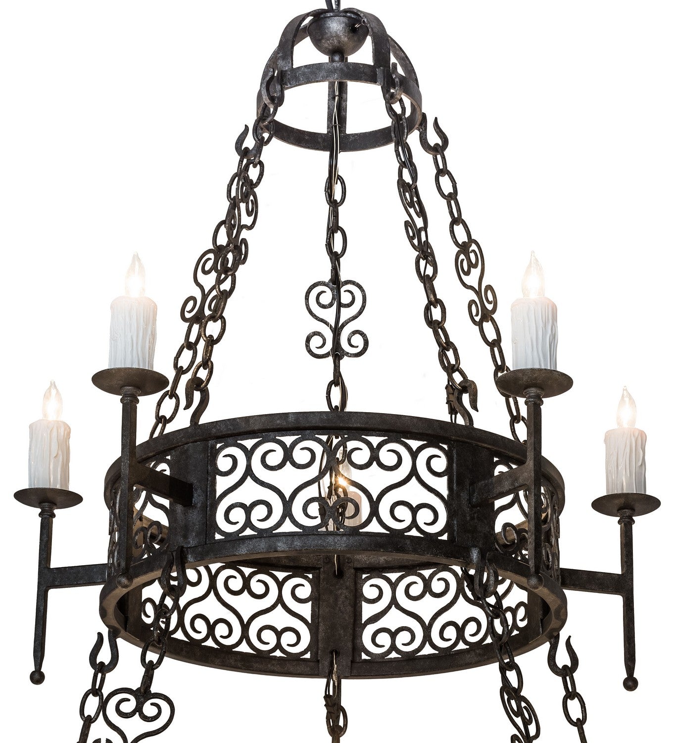 Meyda Tiffany - 174330 - 15 Light Chandelier - Toscano - Smoke