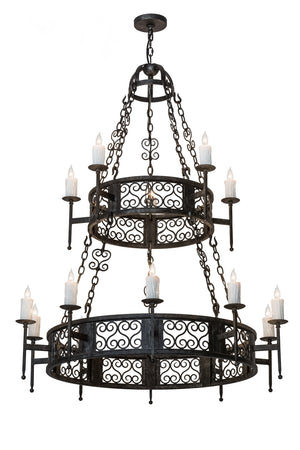 Meyda Tiffany - 174330 - 15 Light Chandelier - Toscano - Smoke