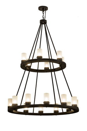 Meyda Tiffany - 174738 - 18 Light Chandelier - Loxley - Chestnut