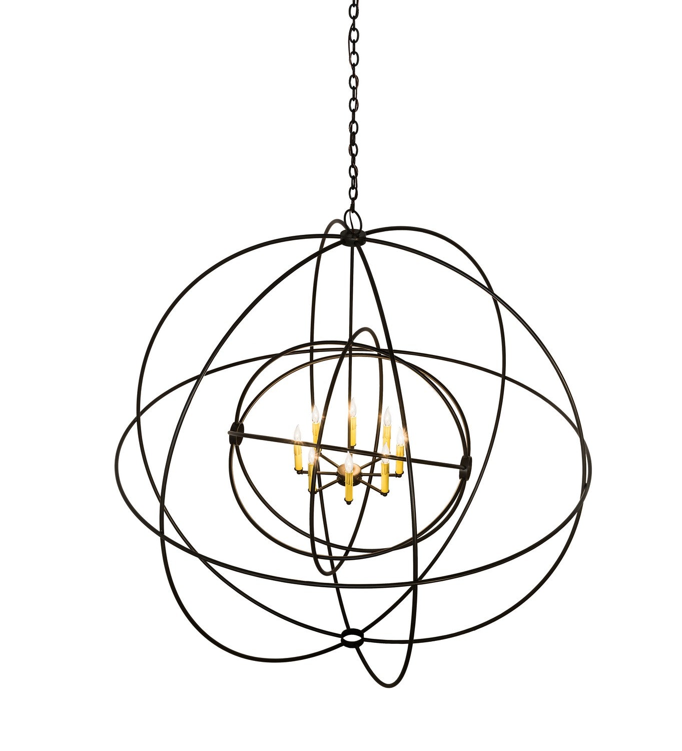 Meyda Tiffany - 175340 - Eight Light Chandelier - Atom Enerjisi - Timeless Bronze