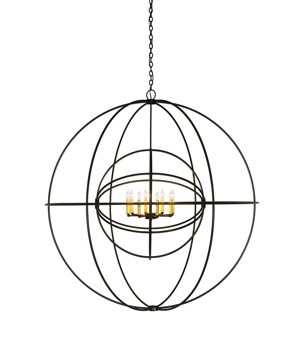 Meyda Tiffany - 175340 - Eight Light Chandelier - Atom Enerjisi - Timeless Bronze