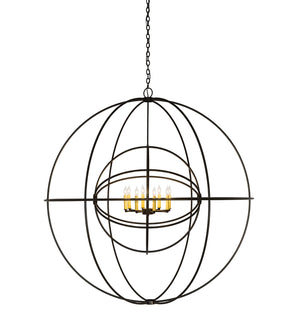 Meyda Tiffany - 175340 - Eight Light Chandelier - Atom Enerjisi - Timeless Bronze