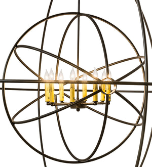 Meyda Tiffany - 175340 - Eight Light Chandelier - Atom Enerjisi - Timeless Bronze