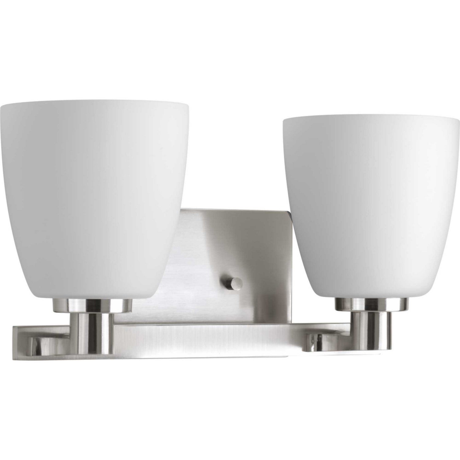 Progress Lighting - P2166-09 - Two Light Bath Bracket - Fleet - Brushed Nickel