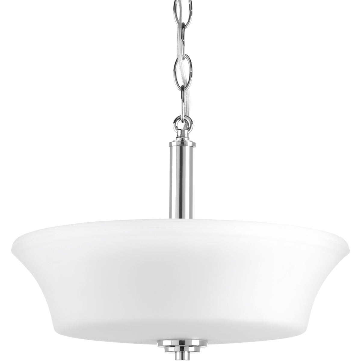 Progress Lighting - P3644-15 - Two Light Semi-Flush Convertible - Cascadia - Polished Chrome