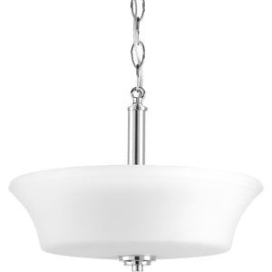 Progress Lighting - P3644-15 - Two Light Semi-Flush Convertible - Cascadia - Polished Chrome