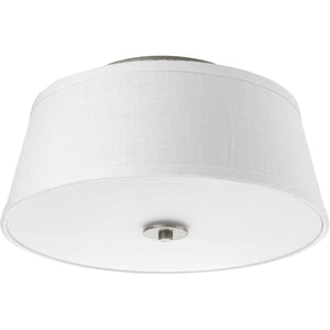 Progress Lighting - P3739-09 - Two Light Flush Mount - Arden - Brushed Nickel