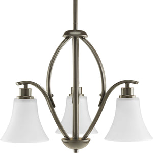 Progress Lighting - P4489-20W - Three Light Chandelier - Joy - Antique Bronze