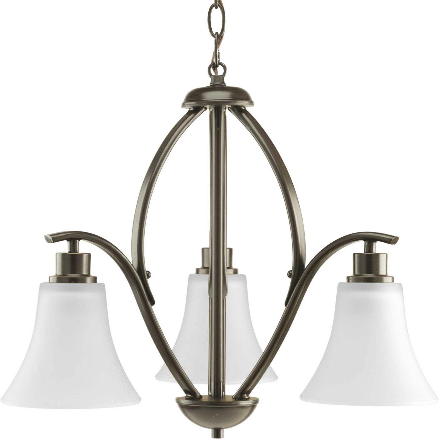 Progress Lighting - P4489-20W - Three Light Chandelier - Joy - Antique Bronze