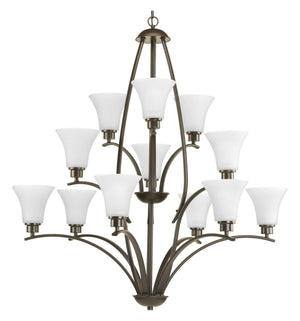 Progress Lighting - P4497-20W - 12 Light Chandelier - Joy - Antique Bronze