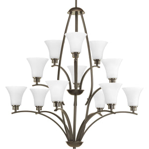 Progress Lighting - P4497-20W - 12 Light Chandelier - Joy - Antique Bronze