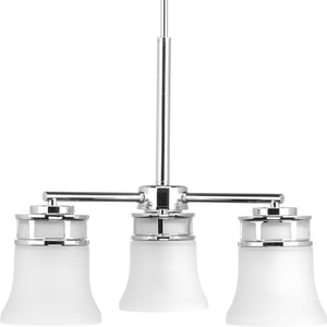 Progress Lighting - P4612-15 - Three Light Chandelier - Cascadia - Polished Chrome