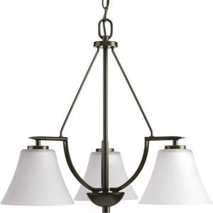 Progress Lighting - P4621-20W - Three Light Chandelier - Bravo - Antique Bronze