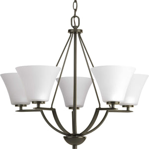 Progress Lighting - P4623-20W - Five Light Chandelier - Bravo - Antique Bronze