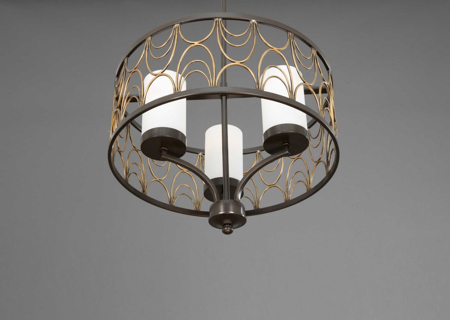 Progress Lighting - P4699-20 - Three Light Chandelier - Cirrine - Antique Bronze