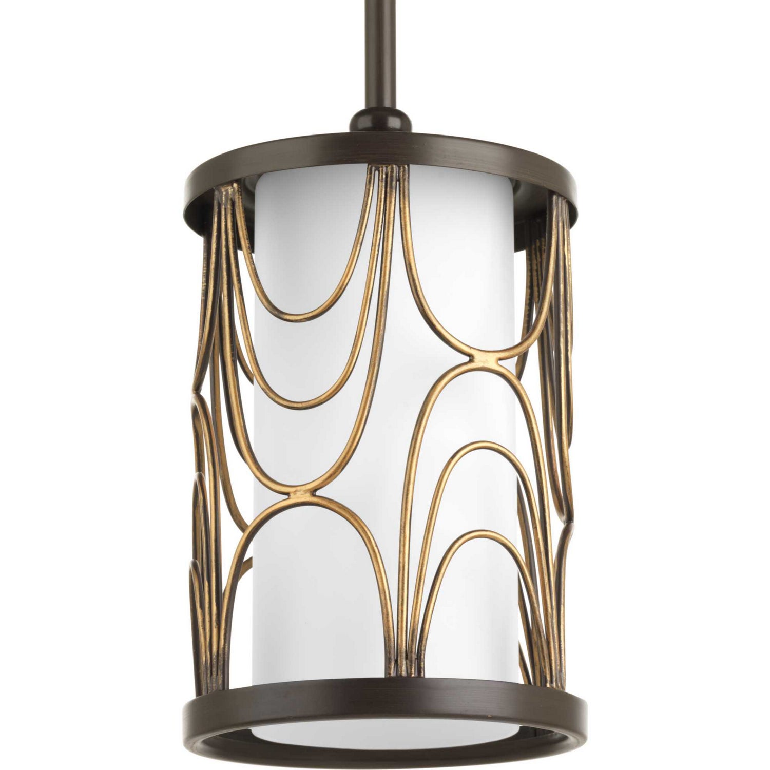 Progress Lighting - P5082-20 - One Light Mini Pendant - Cirrine - Antique Bronze