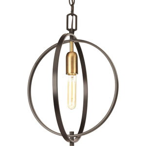 Progress Lighting - P5180-20 - One Light Pendant - Swing - Antique Bronze