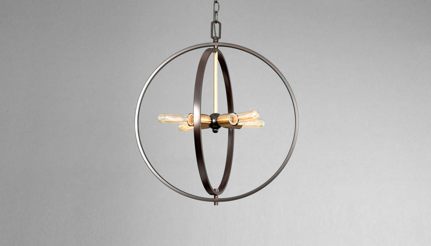 Progress Lighting - P5190-20 - Four Light Pendant - Swing - Antique Bronze