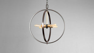 Progress Lighting - P5190-20 - Four Light Pendant - Swing - Antique Bronze