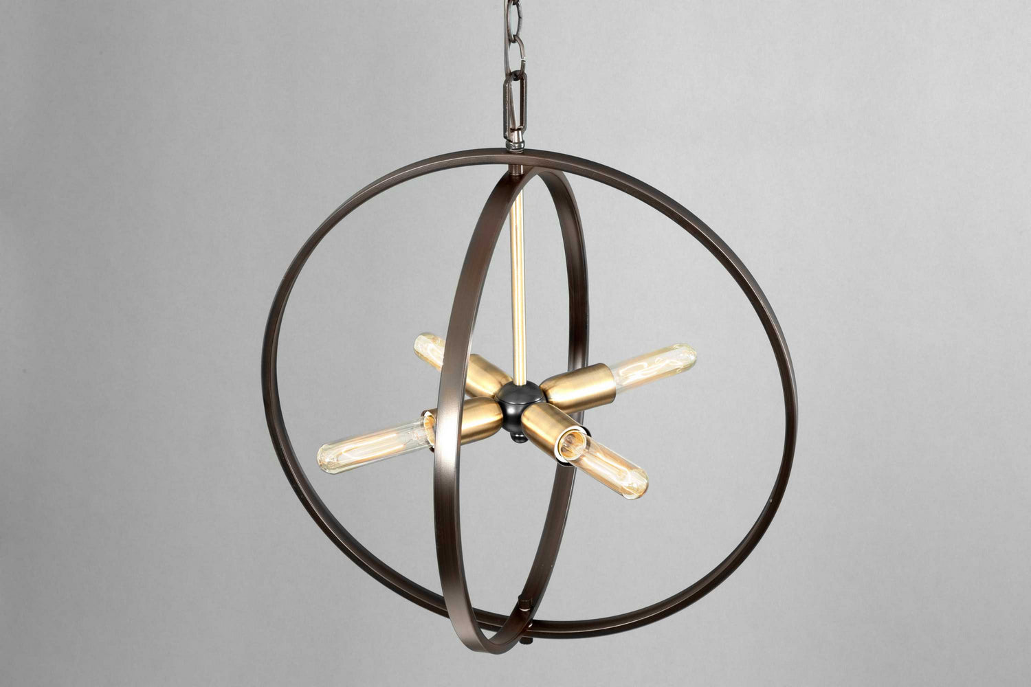 Progress Lighting - P5190-20 - Four Light Pendant - Swing - Antique Bronze