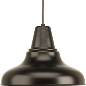 Progress Lighting - P5551-20 - One Light Hanging Lantern - District - Antique Bronze