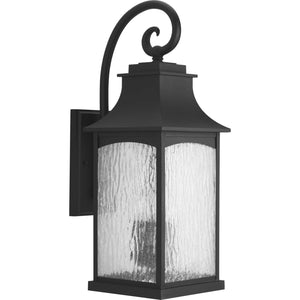 Progress Lighting - P5755-31 - Three Light Large Wall Lantern - Maison - Black