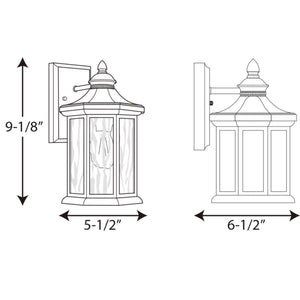 Progress Lighting - P6071-20 - One Light Wall Lantern - Edition - Antique Bronze