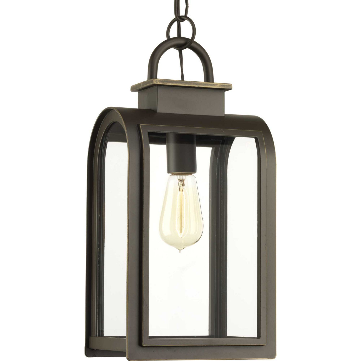 Progress Lighting - P6531-108 - One Light Hanging Lantern - Refuge - Oil Rubbed Bronze