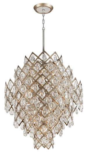 Corbett Lighting - 214-411 - 11 Light Chandelier - Tiara - Vienna Bronze