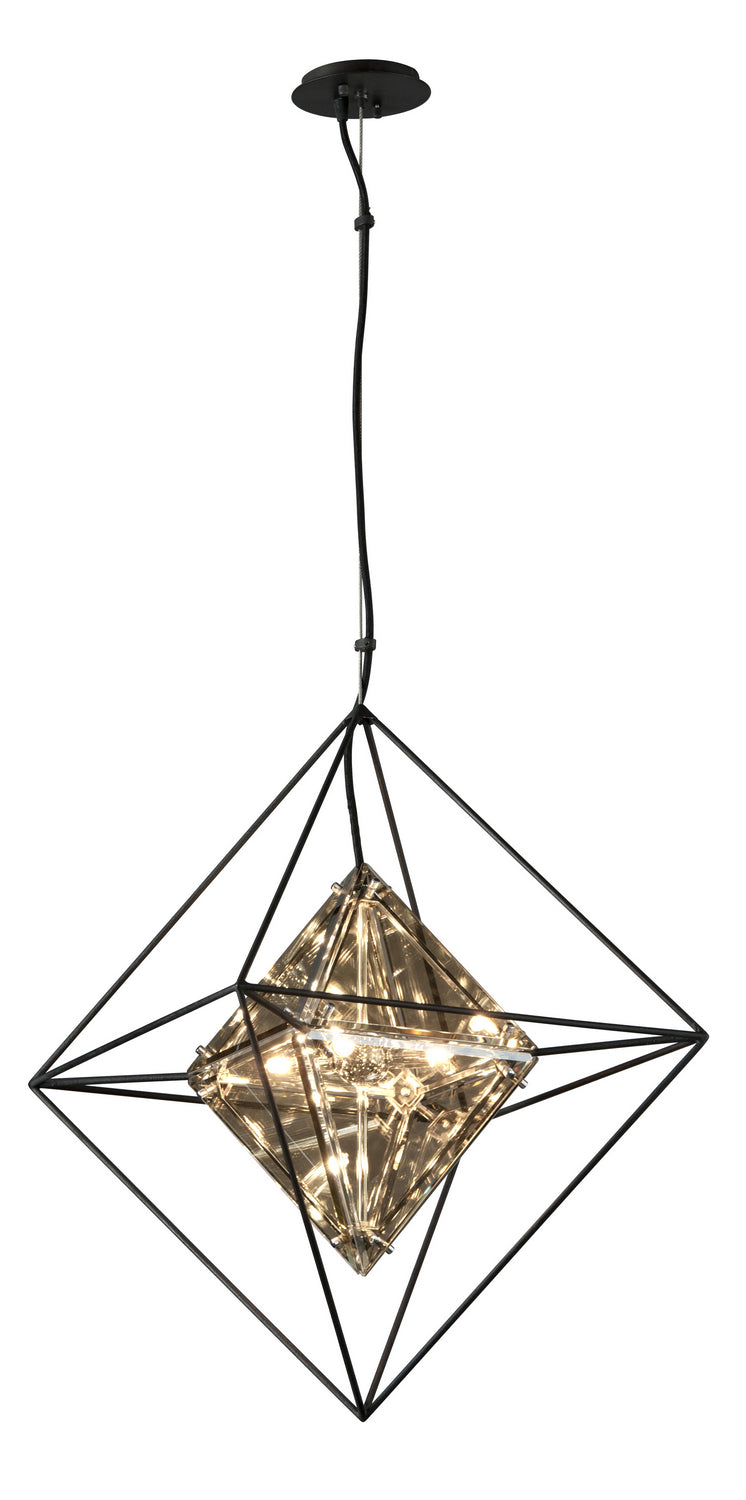 Troy Lighting - F5325-TRN - Four Light Chandelier - Epic - Textured Iron