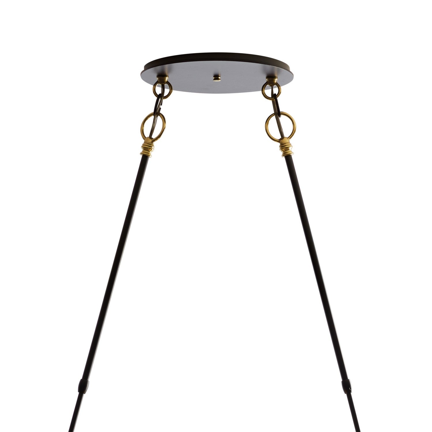 Hubbardton Forge - 134405-SKT-LONG-31-ZK0219 - Two Light Pendant - Otto - Black with Brass Accents